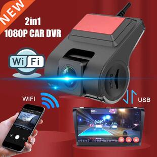 HD 1080P Dash Cam ADAS WiFi Car DVR ADAS USB Dashcam DVRs Vi