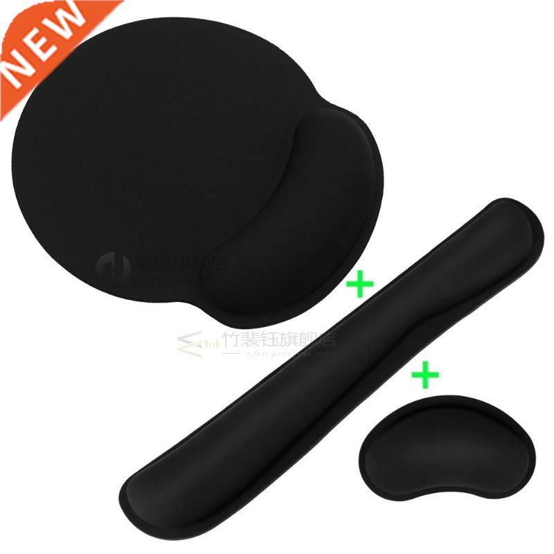 Wrst Rest Mouse Pad Memory Foam Superfne Fbre Wrst Rest