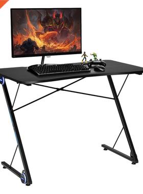 43.5 inch Gaming Desk Z Shape Office PC Computer Desk Gamer