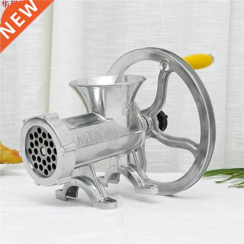 Meat Grinder 12# Hand Crank Slicer Manual Sausage Stuffer Fi