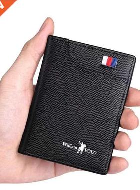 Men's Wallets Men's Wallets Thin Male Wallet Card Holder Cow