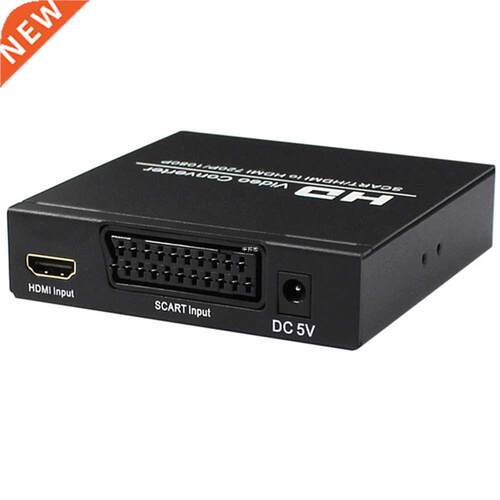 HDMI RGB Scart to HDMI Scaler 1080P converter HDMI Scart to