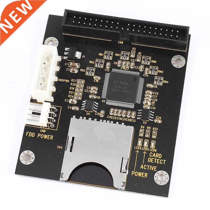 SD SDHC SDXC MMC Card to IDE 40Pin 3.5inch Male Adapter
