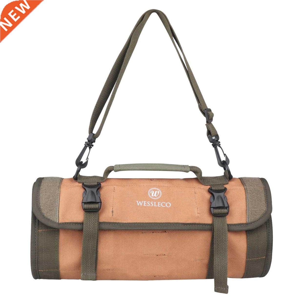 WESSLECO Folding Roll Bags For Tool Practical Carrying Handl