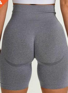 Semless Sport Shorts For Women High Wist Fitness Yog Sho