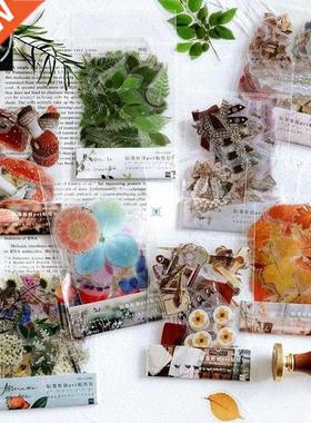 40sheets Plant Flowers Mini Scrapbooking ickers Aehetic