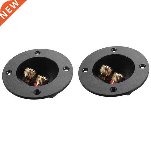 Car Stereo Screw Cup Connectors Subwoofer Plugs 2-Way Sp