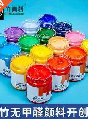 acrylic colour paint 24 color set beginners diy studio丙烯