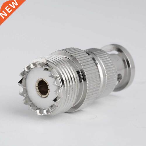 BNC Male Plug to UHF SO-239 Female Jack RF Coax Adapter Conn
