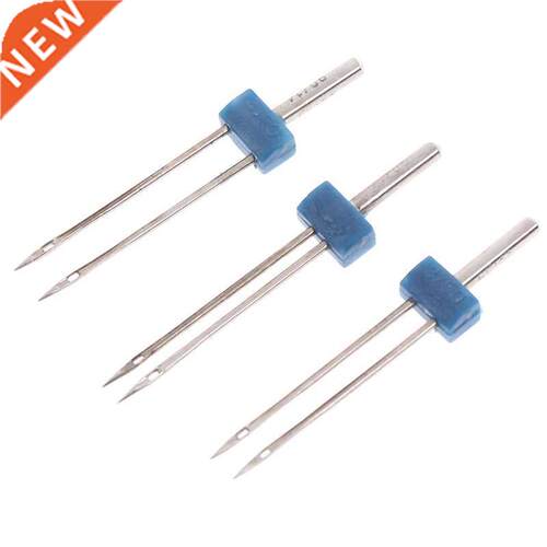 2MM 3MM 4MM 3pcs Stainless Steel Double Twin Needle Pins For
