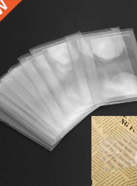 1/10 PCS 3X Magnifier Magnification Magnifying Fresnel Lens