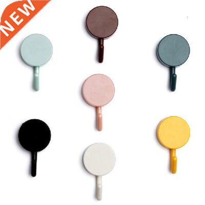 10pcs Solid Color Free Punching Door Without Trace Nail
