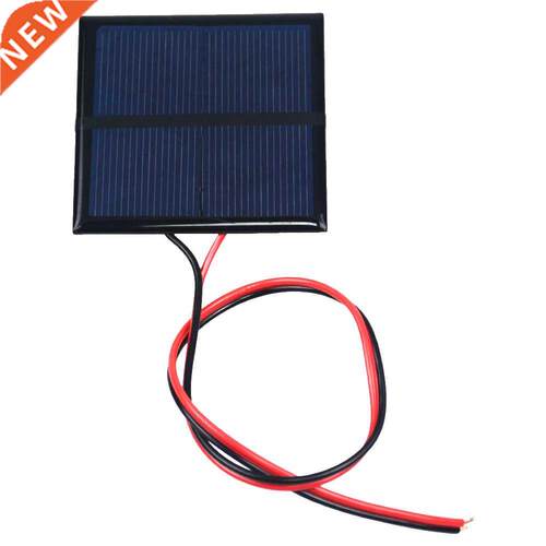 1PCS 1V 500mA 0.5W Solar Panel With 0CM Wire Mini Solar Sys