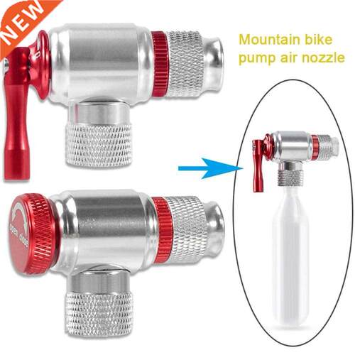 Portable Mountain bike CO2 cylinder pump Gas Nozzle Bicycle