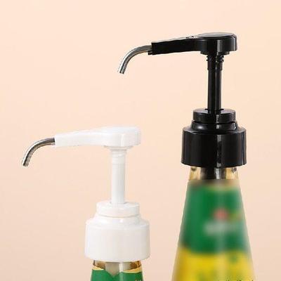 Oyster Sauce Dispenser Portable Syrup Pump Black Liquid