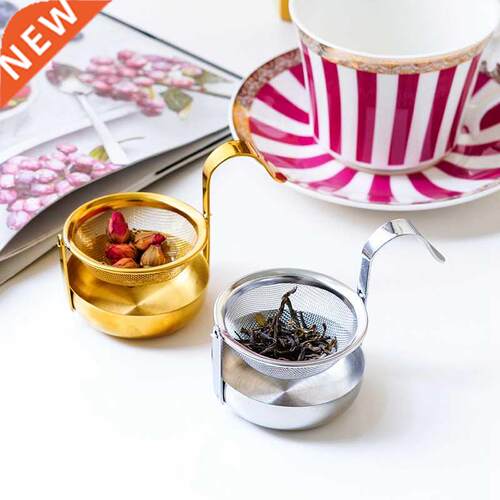 Stainless Steel Rotating Fine Tea Mesh Tea Strainer Tea Infu