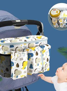 Baby Stroller Organizer Newborn Trolley Storage Bag Adjustab