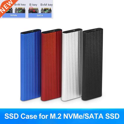 M2 NVMe SSD Case 10Gbps M.2 NVMe SSD Enclosure HDD Box Dual