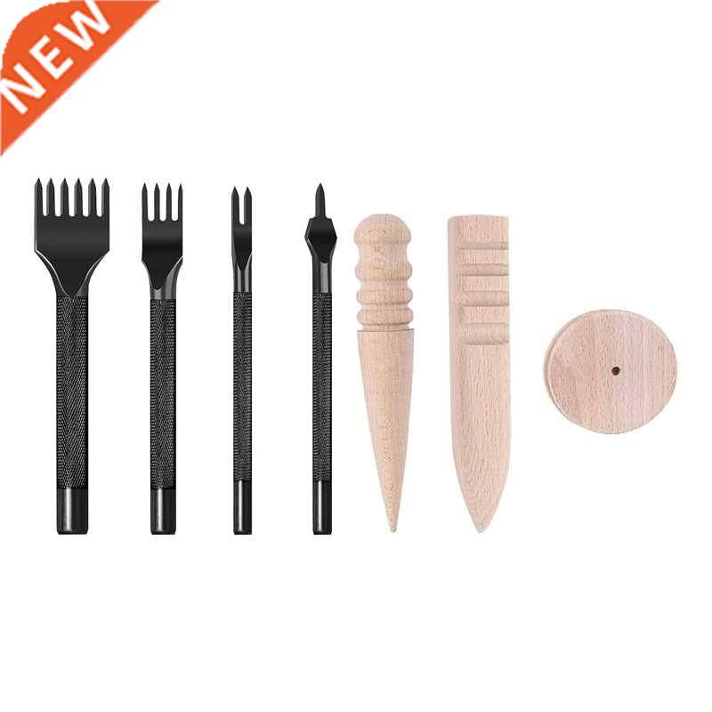 Leather Hole Punch Tool,Leather Chsel 4 Mm 1/2/4/6 Prong,