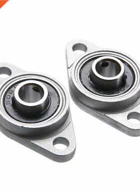 2Pcs KFL08 Pillow Block Bearing 8mm Bore Diameter Zinc Rhom