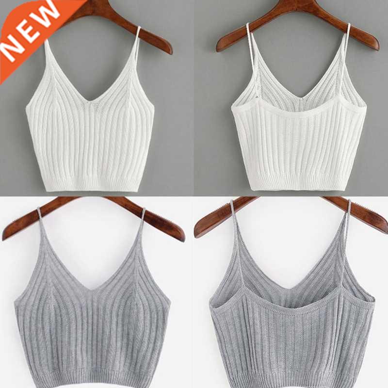 Fashion Women Summer Basic ops Sexy Strappy Sleeveless Racer