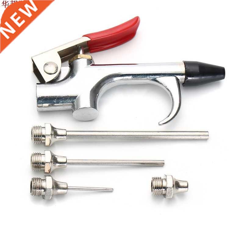 5pcs Air Compressor Blow Guns Tool Kit Inflation Needle Spra