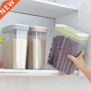 Household Rice Bucket Kitchen Items Organizer Boxes Food