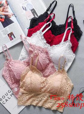 Vest Women Bra Sexy Lingerie 少女性感防走光裹胸内衣小背心