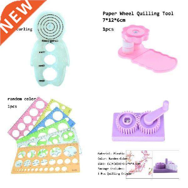 DIY Paper Crafts Quilling Rolling Tools Kit Mould Needles