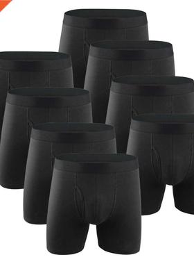 8PCS/LOT Underwear Men Boxers Long Men's Clothing Men Shorts