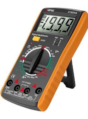 DT9205A Digital Multimeter RMS AC/DC Transistor Tester