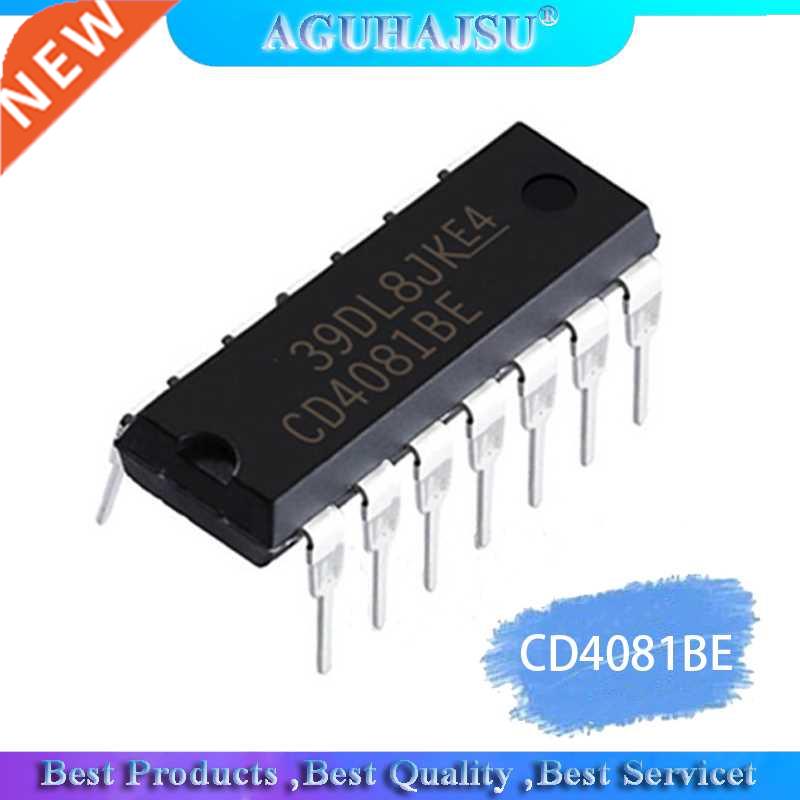 10PCS CD4081BE DIP14 CD4081 DIP 4081 4081BE DIP14 new and or