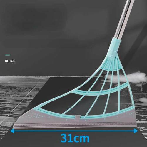 Magic Broom Window Washing Wiper Silicone Spatula Mop Multif