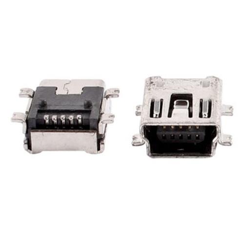 10x Mini USB Type B Female 5 Pin PCB Board Mount Jack Connec