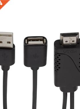 USB Female To HDMI-compatible Male 1080P HDTV TV Digital AV