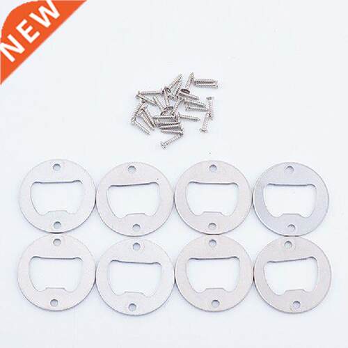 8pcs/set Round Bottle Opener 40mm Wine Beer Opener Bar
