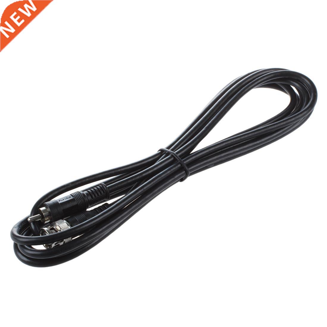 Black 3 Meters RCA to BNC Male Connector Video Cable for CCT