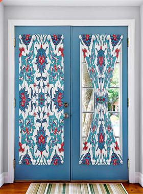 Europen rt Pttern Jpnese Door Curtin for Living Room