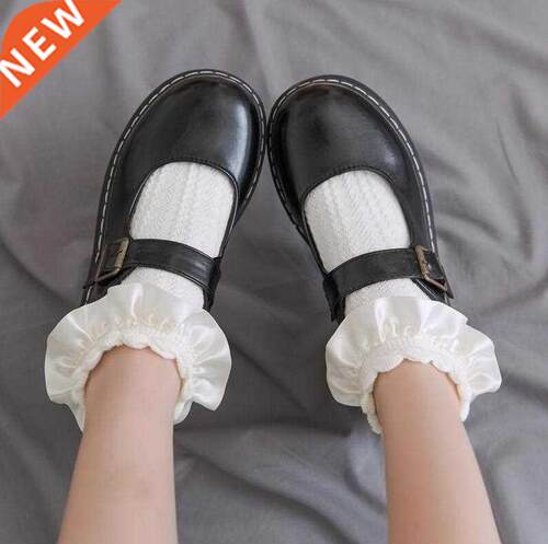 Woman Socks Ruffle Socks Lolita Short Socks Cosplay Costumes