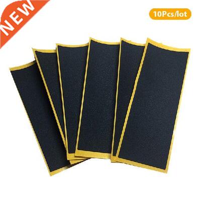 10Pcs/Lot Black Fingerboard Deck Uncut Tape Stickers Black