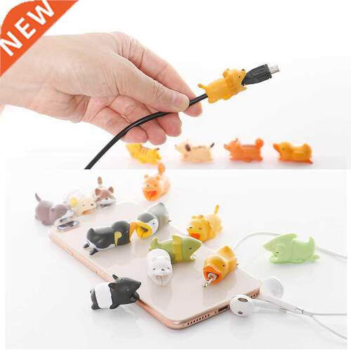 Cartoon obile Phone Data Line Protective Cover Charger Prot