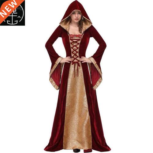 Halloween costumes medieval palace aristocratic queen ball c