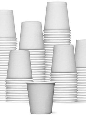 Whte Paper Cups, Small Dsposable Bathroom, Espresso, Mouth