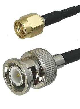 1Pcs RG174 SMA Male Plug to BNC Male plug Connector RF Coaxi