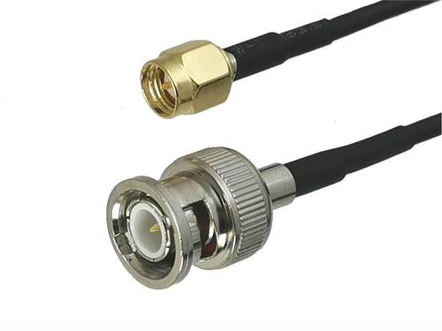 1Pcs RG174 SMA Male Plug to BNC Male plug Connector RF Coaxi