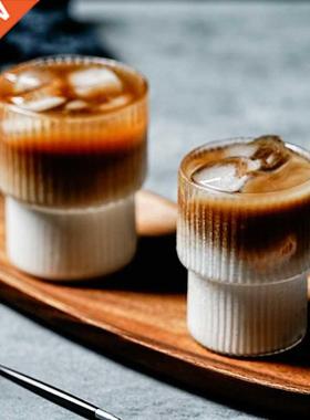 Glass Coffee Cup High Borosilicate Heat-resistant Latte Glas