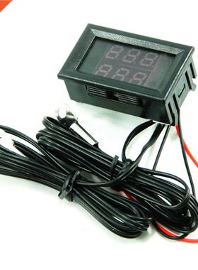 DC4-28V High-precision Dual-display Digital Hygrometer Car T