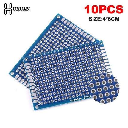 10pcs Electronic PCB Board 4x6cm  Universal Printed