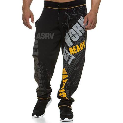 Men's fashion fitness sports casual pants gym running traini
