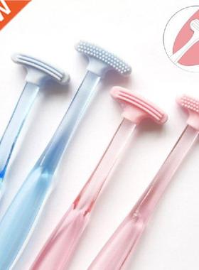 2020 Soft Silicone Tongue Brush Clening the Surfce of